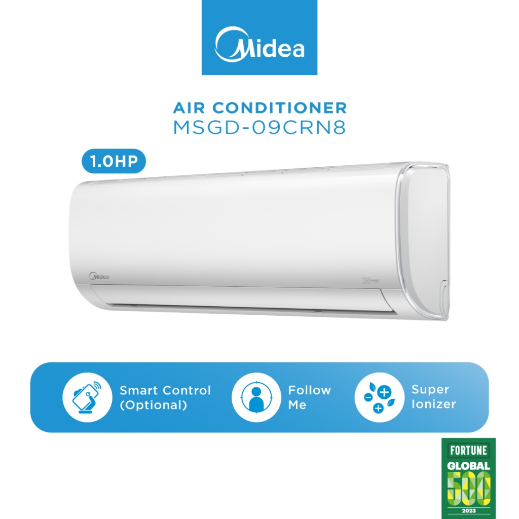 Midea Msgd 09crn8 Msgd 12crn8 Msgd 18crn8 Msgd 24crn8 Xtreme Dura R32 Non Inverter Air 7732