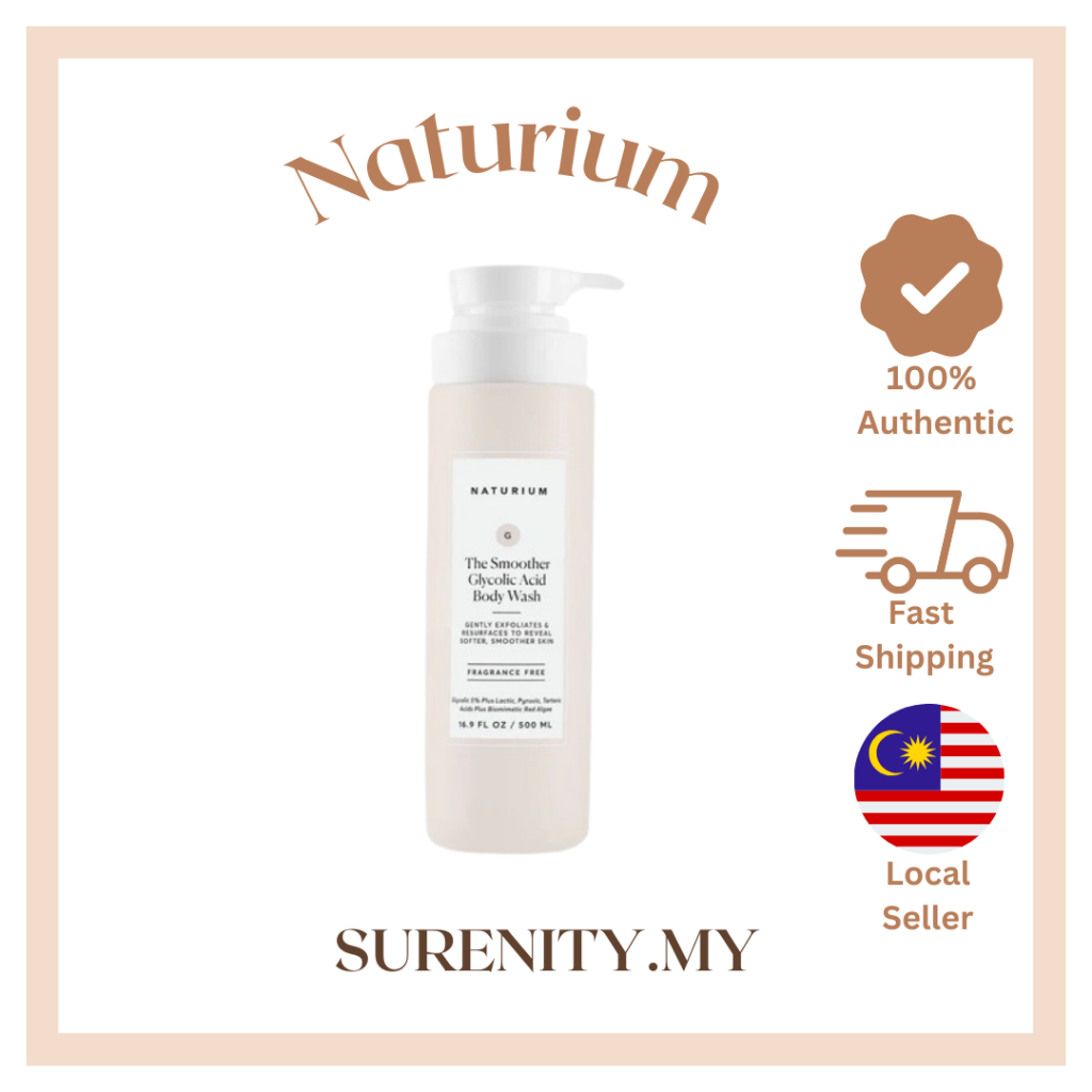 The Smoother Glycolic Acid Exfoliating Body Wash Shopee Malaysia