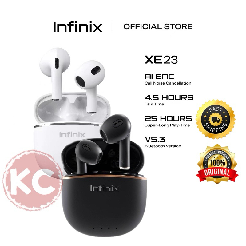 Infinix wireless online earphones