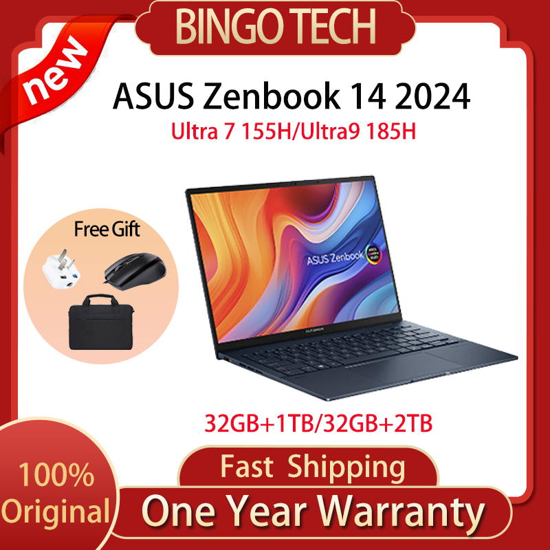 【ASUS Local Warranty】2024 ASUS Zenbook 14 Laptop / ASUS Lingyao 14