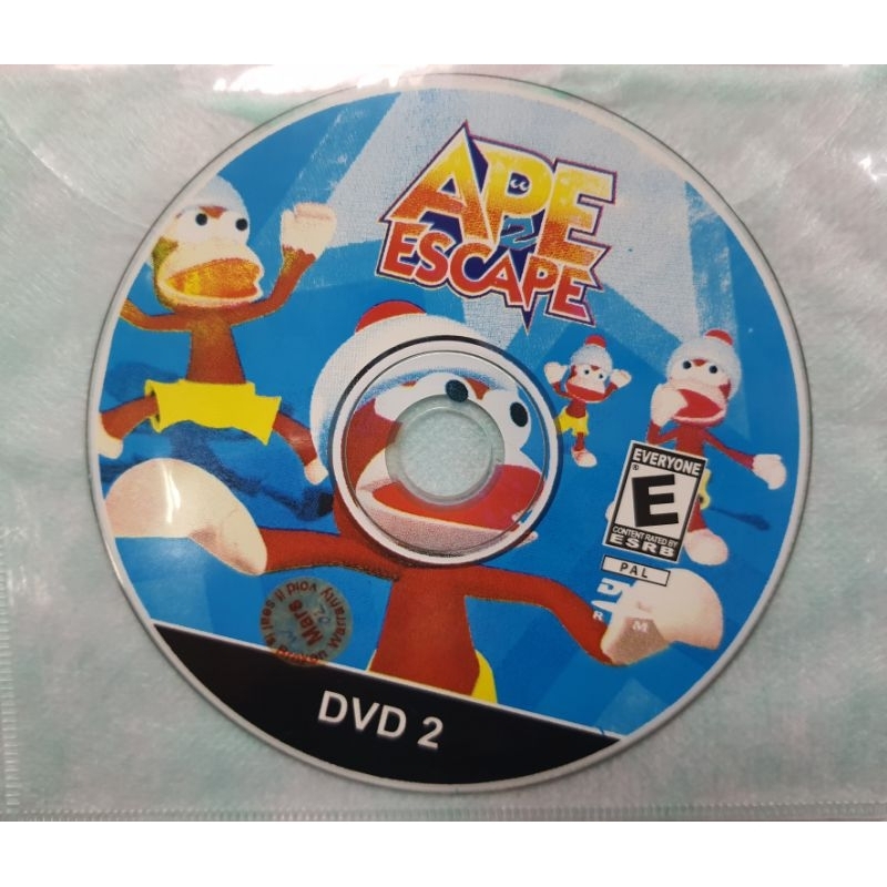 PS2 GAME APE ESCAPE SILVER DISC (NO COVER) | Shopee Malaysia