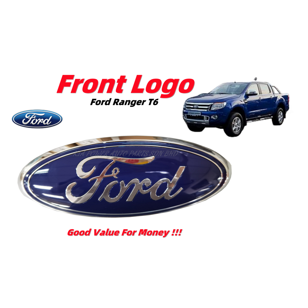 【FRONT LOGO FROD RANGER T6】FORD RANGER T6 FRONT LOGO | Shopee Malaysia