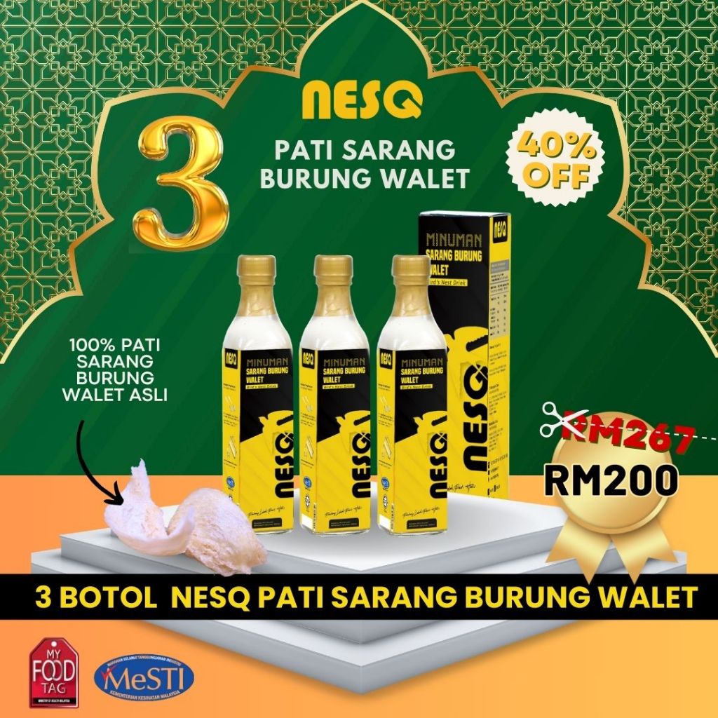 NESQ SET 3 BOTOL RM199 [PENGHANTARAN PERCUMA] - PATI SARANG BURUNG ...
