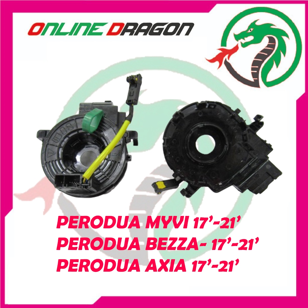 CLOCK SPRING PERODUA MYVI D20N 2018 2019 2020 2021 / BEZZA 2017-2021 ...