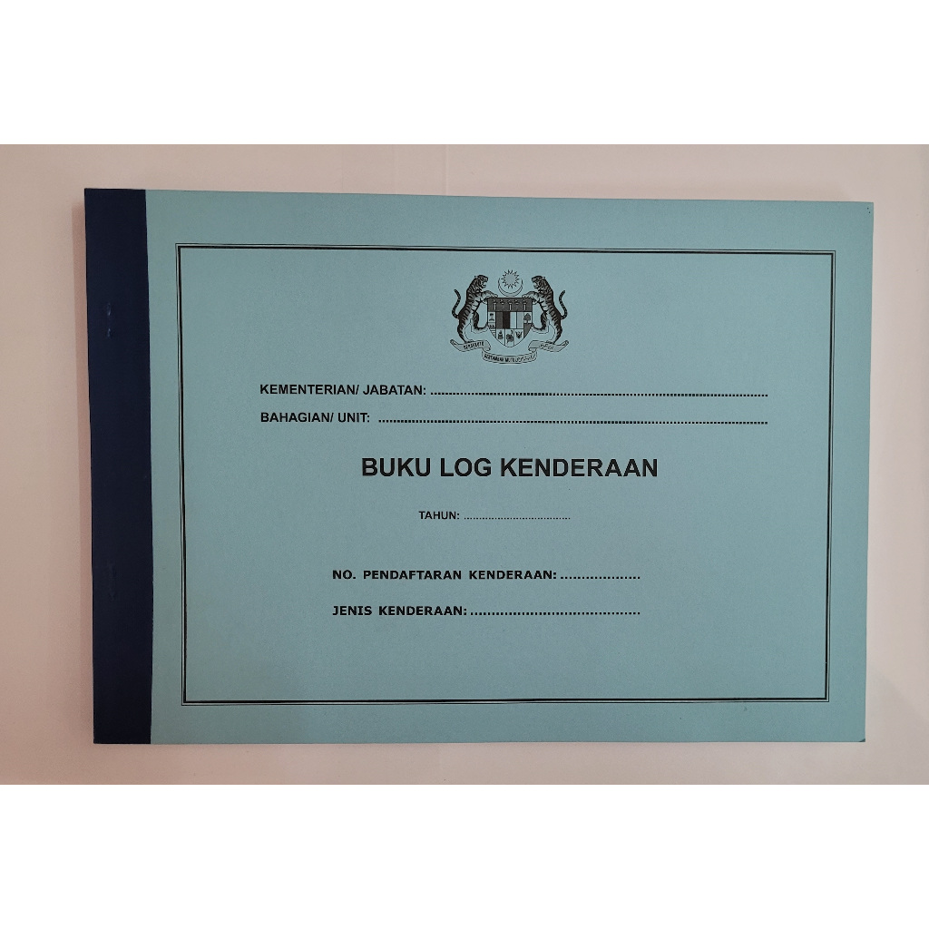 BUKU LOG KENDERAAN (AM 362) Shopee Malaysia