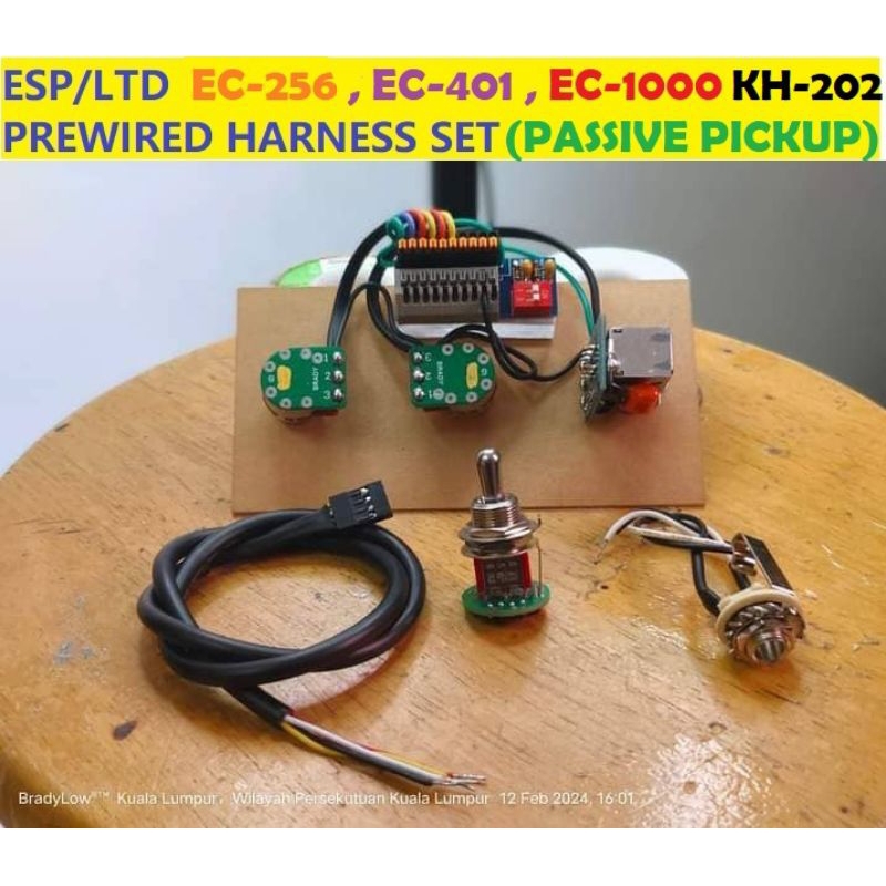 💥PNP 💥 ESP/ LTD EC-256 & KH-202 QUICK CONNECTOR WIRING HARNESS SET💥