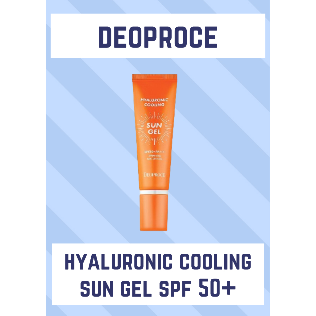 Hyaluronic Cooling Sun Gel SPF 50+ PA+++ Deoproce 50G (09/26) | Shopee ...