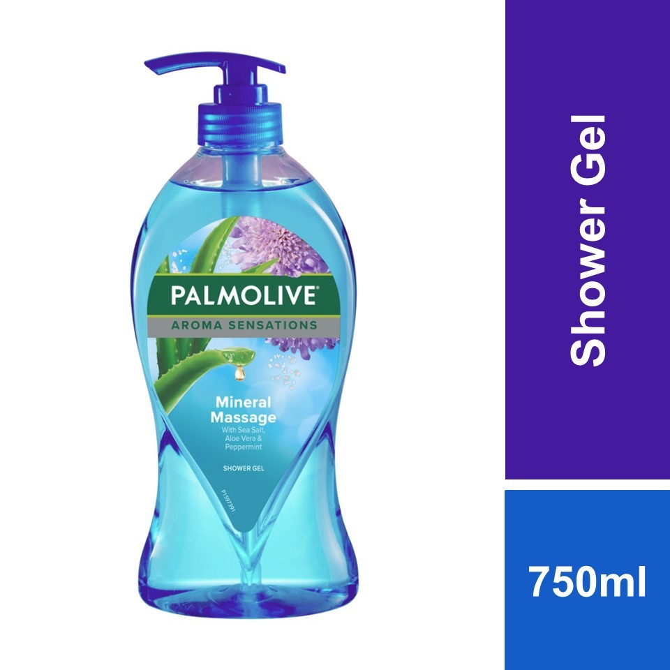 Palmolive Aroma Sensations Mineral Massage Shower Gel 750ml Shopee Malaysia