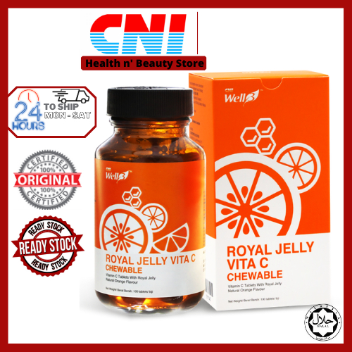 CNI Royal Jelly Vitamin C (100 tablets x 250mg) Royal Jelly
