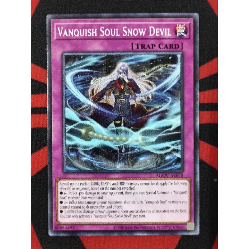 YUGIOH KONAMI AGOVAE078 Vanquish Soul Snow Devil Shopee Malaysia