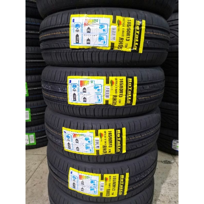165/60/13 Rotalla Setula E-Race RH05 Tyre Tayar | Shopee Malaysia