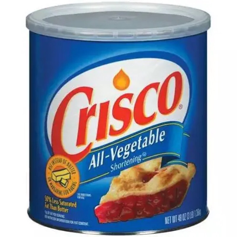 CRISCO AllVegetable Shortening 3LB (1.36kg) Shopee Malaysia