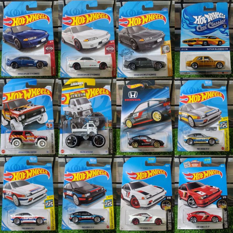 Mainline Jdm Hotwheels Case B 2024 ( LBWK , Supra , Mazda Autozam ...