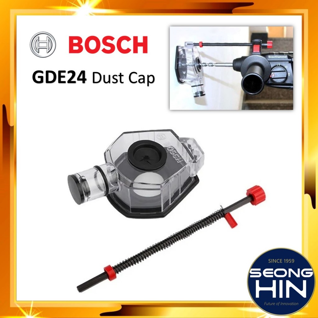 Bosch GDE 24 Dust Cap / Dust Collector GDE24 / EXTRACTOR for Impact Drill and Rotary Hammers