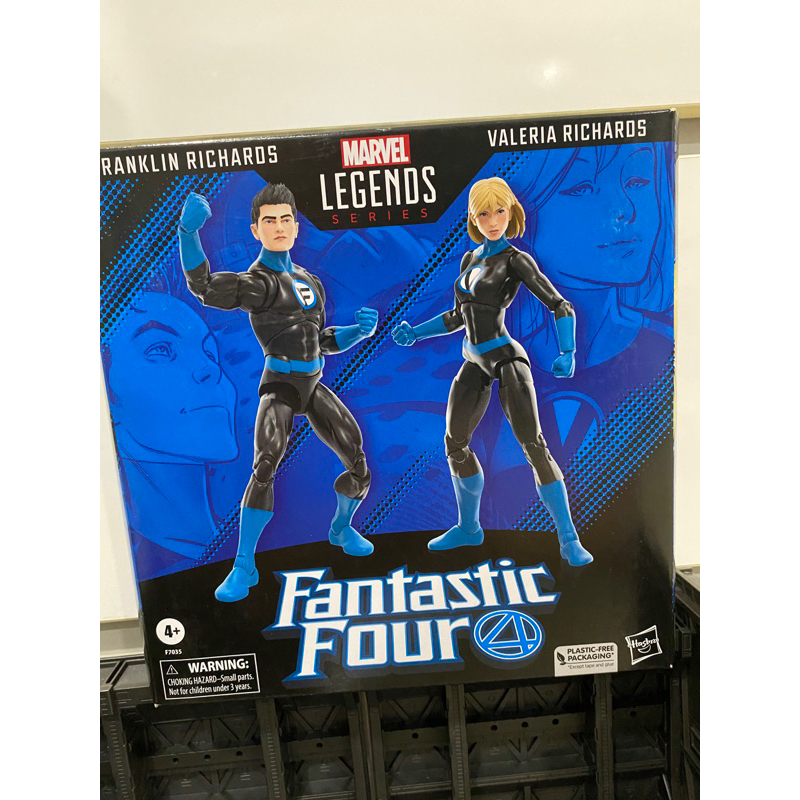 Marvel Legends Fantastic Four Mr Franklin Richards & Valeria Richards ...
