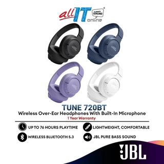 JBL TUNE 710bt / Tune 720BT Wireless Over-Ear Headphones With Built-In Microphone