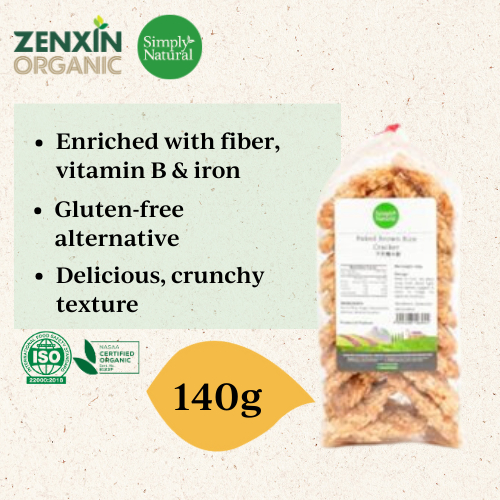 Simply Natural Baked Brown Rice Cracker 140g | Great Snacks | Gluten ...
