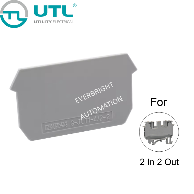 UTL Feed Through Screw Type Single Layer Double Layer Terminal Block