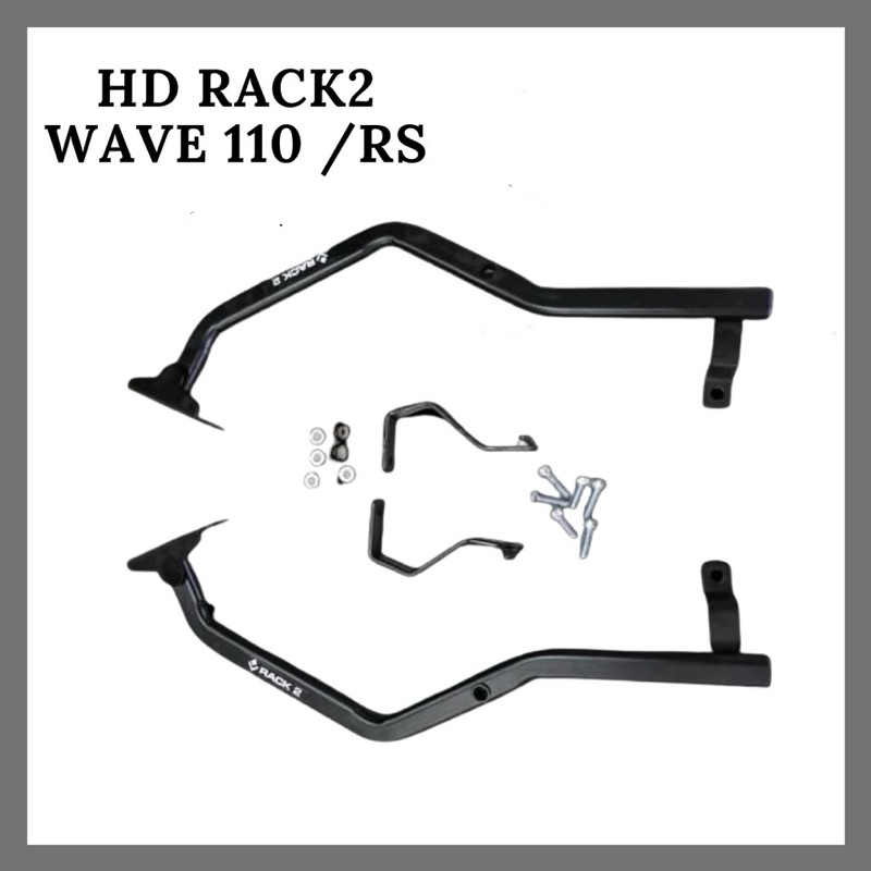 Honda wave110 wave 110 RS RACK J BOX BRACKET CARRIER MONORACK HEAVY ...