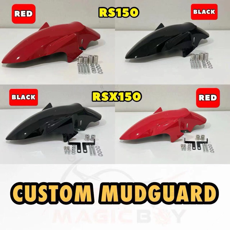 Magic Boy Mudguard Magat Custom (Potong) Model: RSX RS150 V1 V2 V3 ...