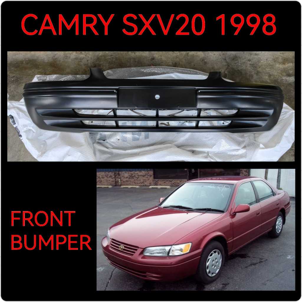 TOYOTA CAMRY SXV20 1998 FRONT BUMPER DEPAN BUMPER KERETA | Shopee Malaysia