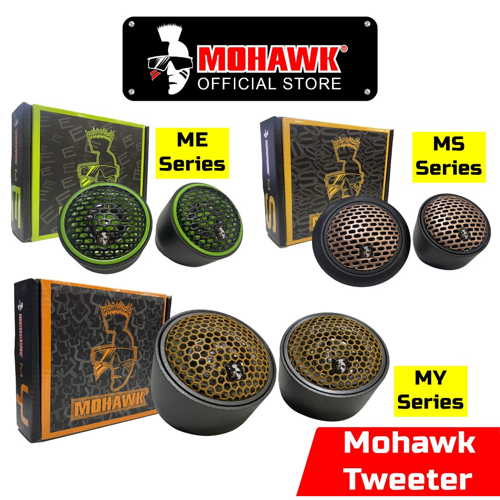 Mohawk MY/ME/MS Series Tweeter Car Speaker (1