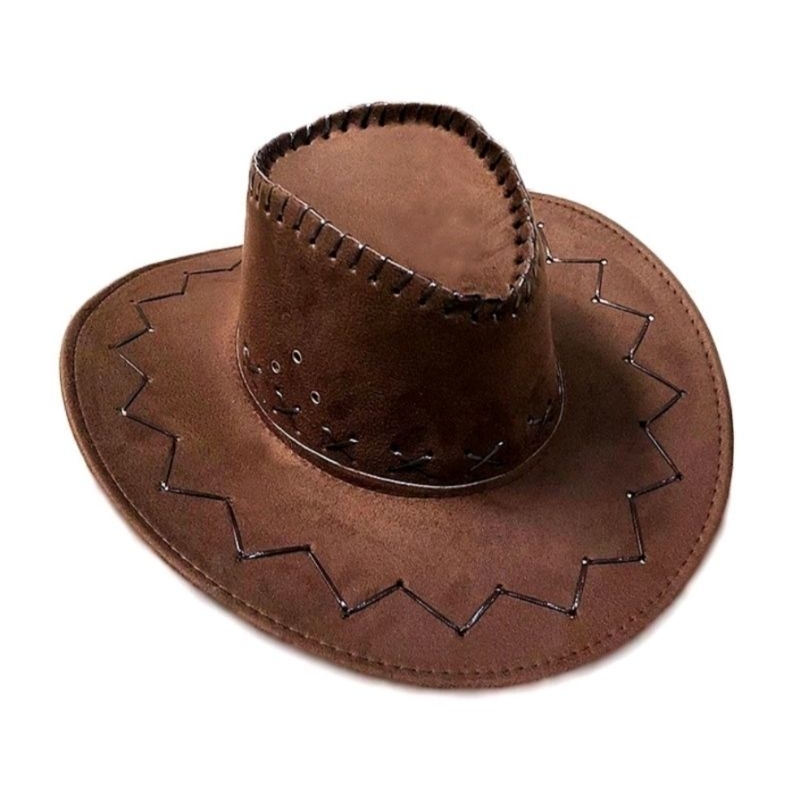 7385 Classic Plain Felt Cowboy Hat Cowgirl Hat For Women Men,halloween Party 100% Wool Men main image 2
