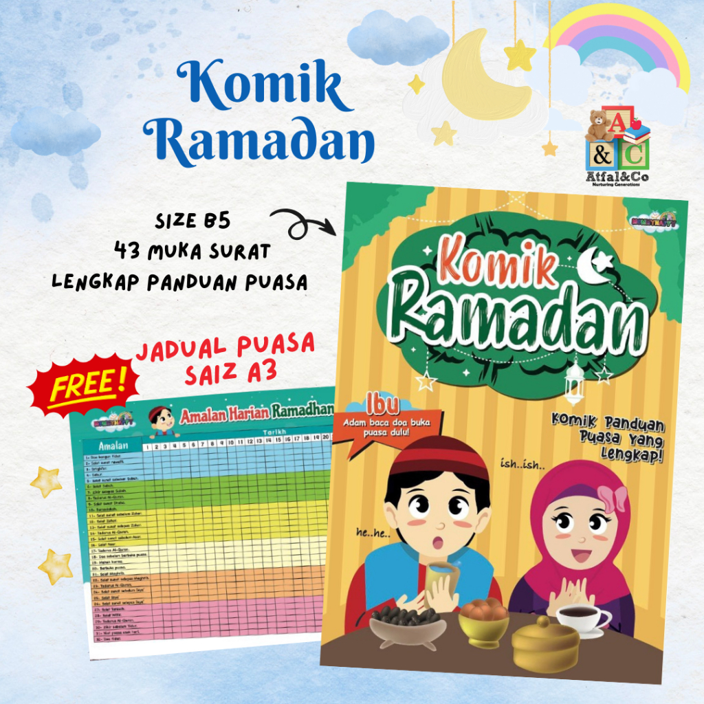 [FREE JADUAL PUASA] KOMIK RAMADAN MOMMY HAPPY + FREE CHECKLIST ...