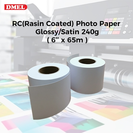 RC(Rasin Coated) Photo Paper Glossy/Satin 240g 6