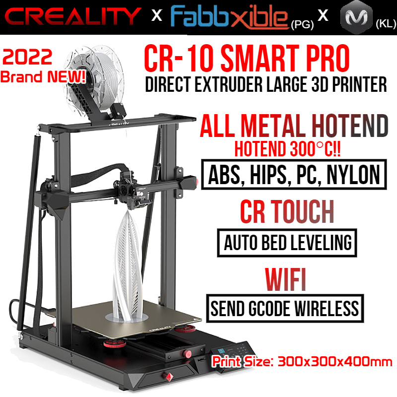 Creality CR-10 Smart Pro 3D Printer | Shopee Malaysia