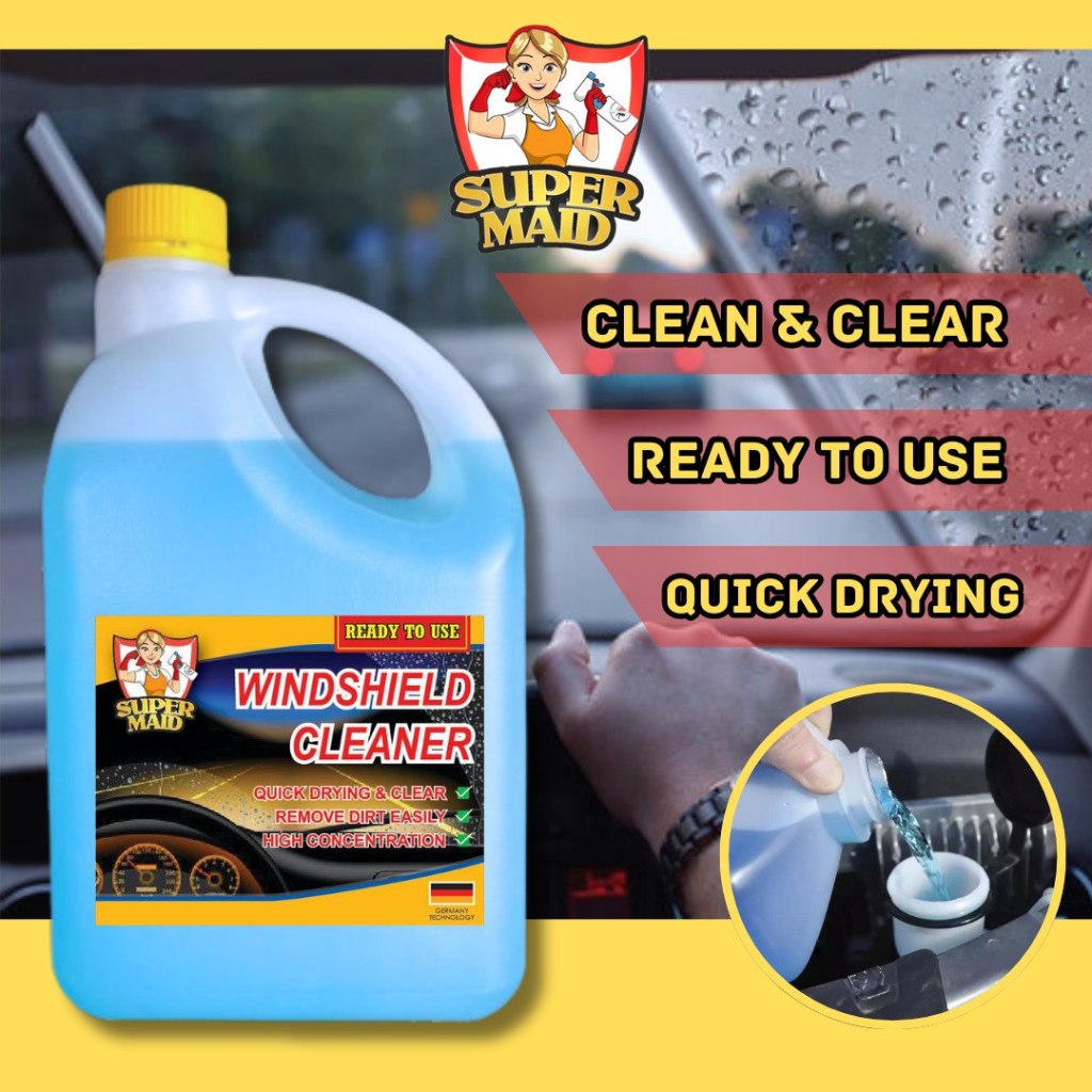 Super Maid Washer Fluid Windshield Cleaner Windscreen Cleaner Wiper