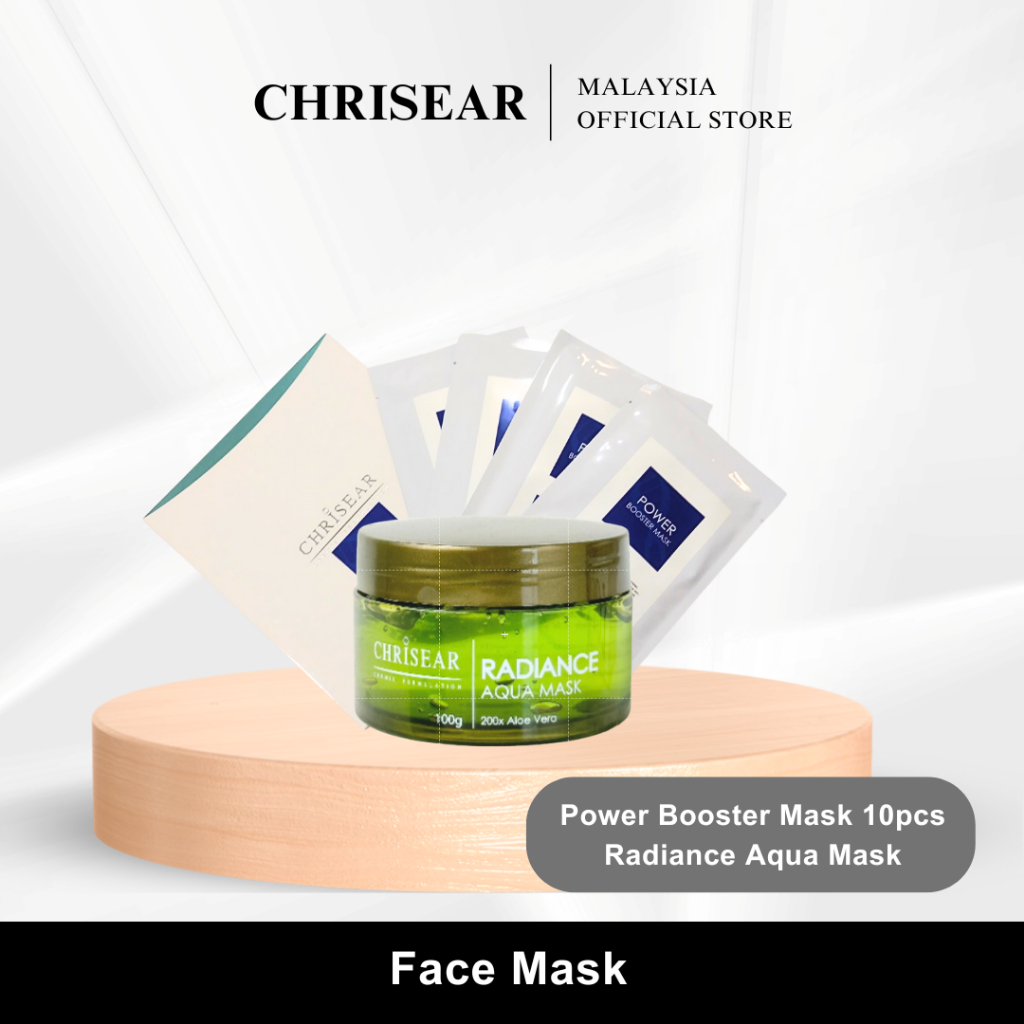 Face Mask Bundle [Power Booster Mask & Radiance Aqua Mask] | Shopee ...
