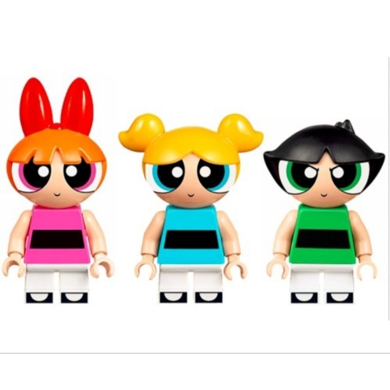 [ACMK] LEGO Power Puff Girls Set of 3 Minifigures | Shopee Malaysia