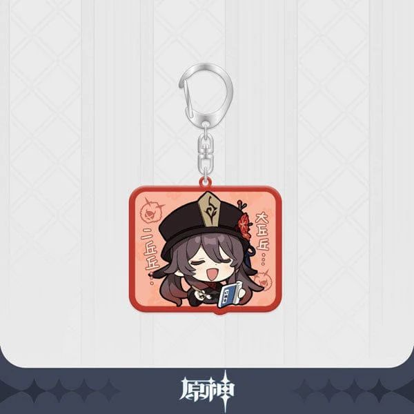 Mihoyo Genshin Impact Chibi Emoji Keychain - Hutao | Shopee Malaysia