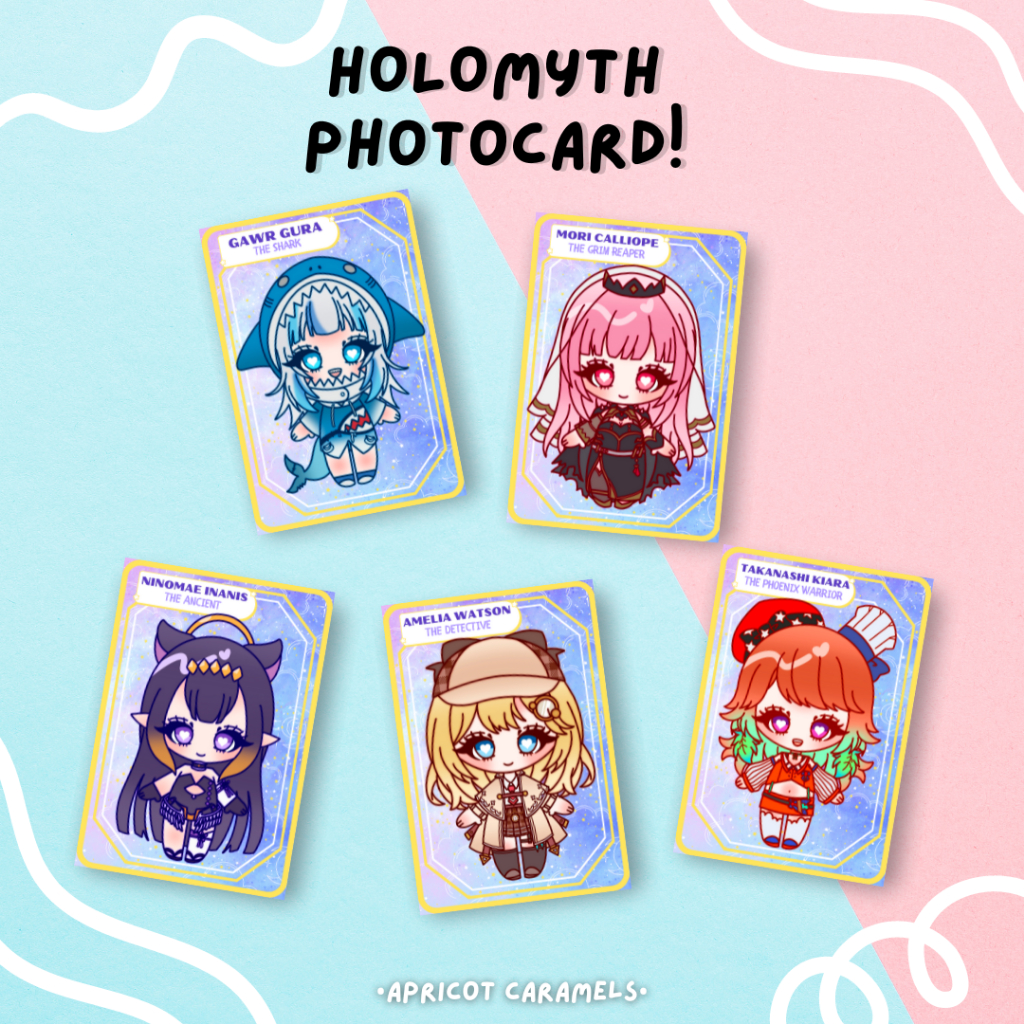 Hololive- Holomyth Design 2 Photocard | Shopee Malaysia