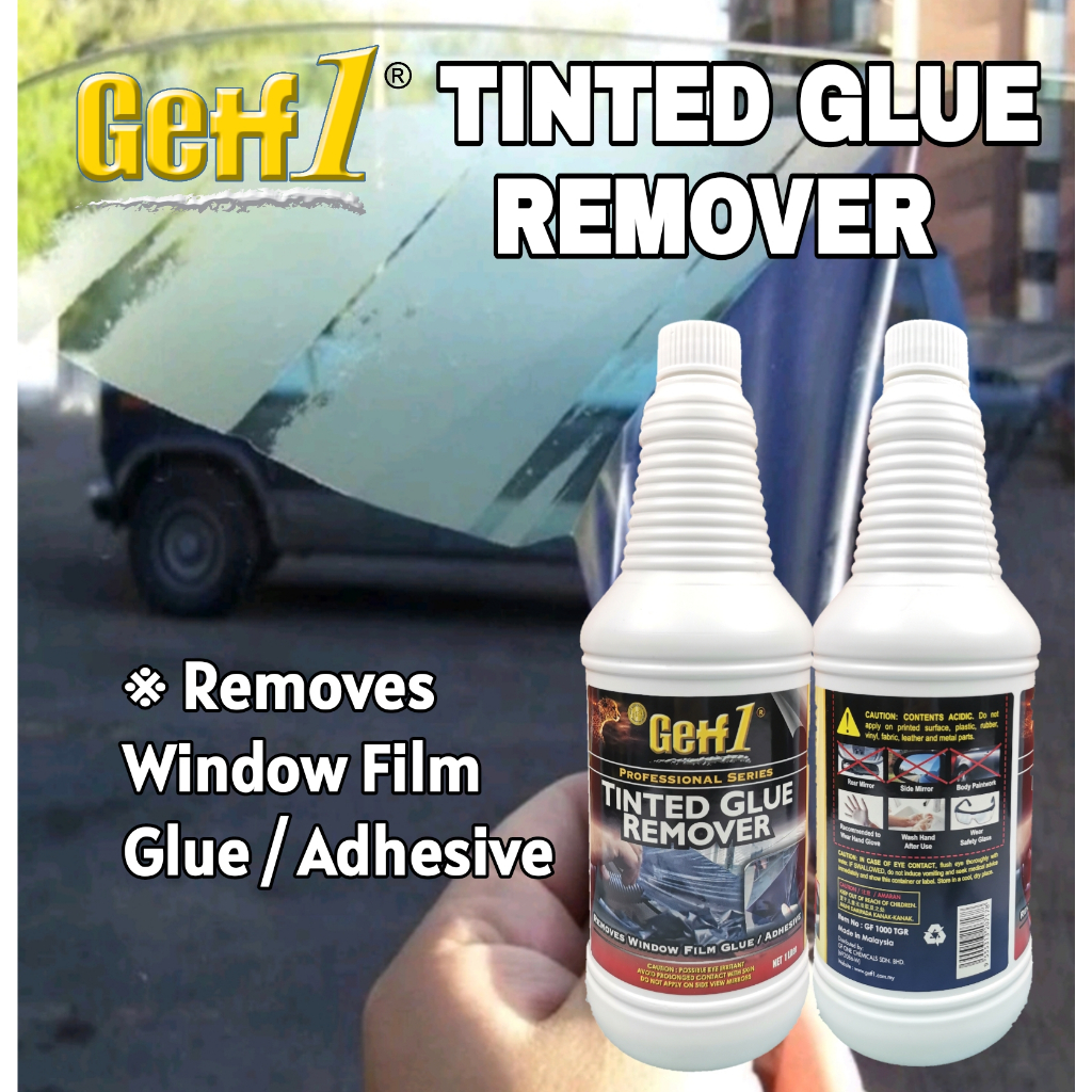 Getf1 Tinted Glue Remover tint film gum cleaner windscreen adhesive ...