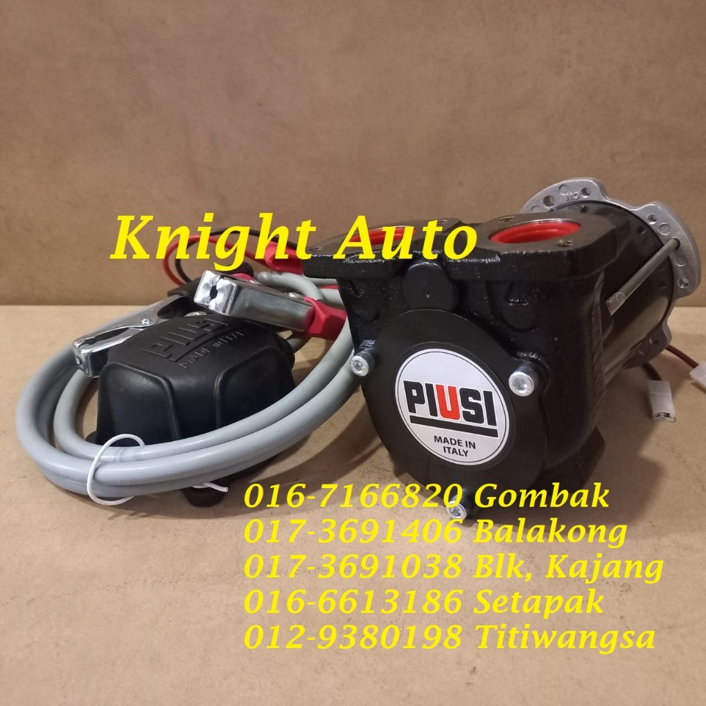 Piusi Carry 3000 12v (f0022300c), 24 12v (f0022400c) Diesel Pump 