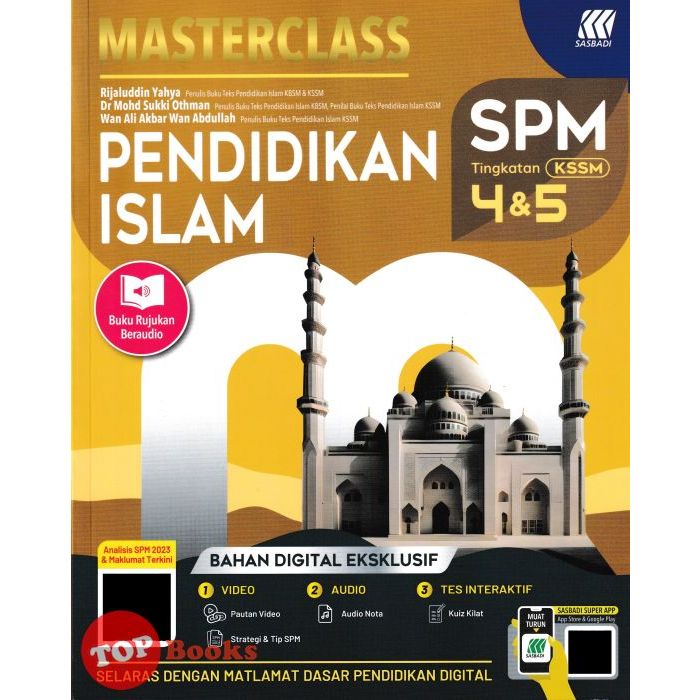 [TOPBOOKS Sasbadi] Masterclass SPM Pendidikan Islam Tingkatan 4 & 5 ...