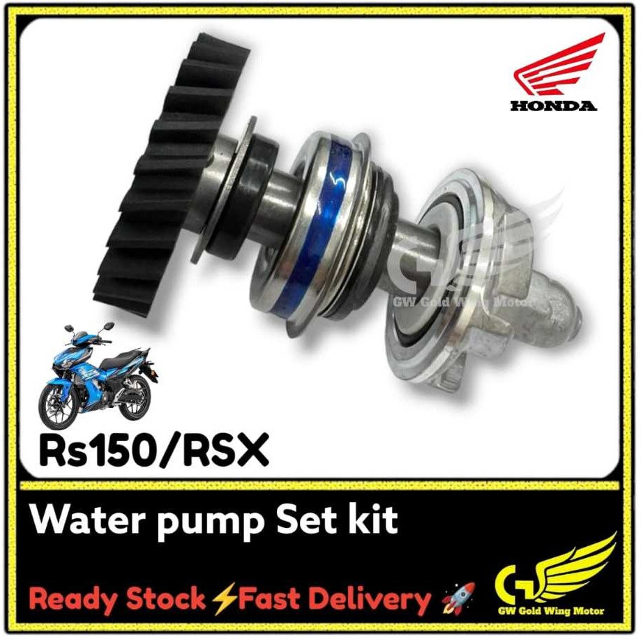 HONDA RS150 RSX WATER PUMP REPAIR KIT SET SHAFT GEAR FAN OIL SEAL RS