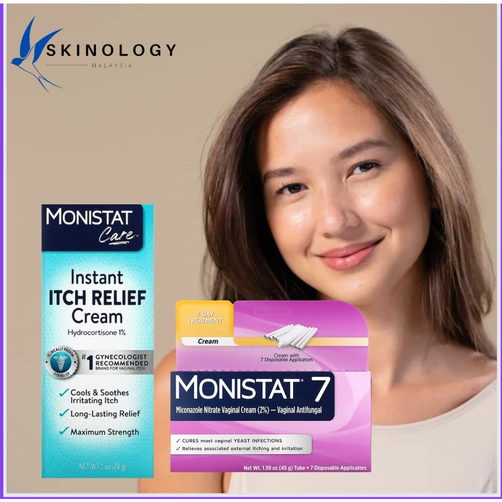 Monistat 7/Care Instant Itch Relief Cream | Shopee Malaysia