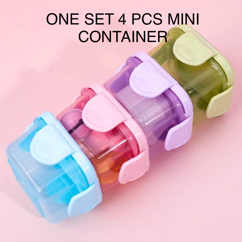 Baby food container 60ml food storage box puree storage containers