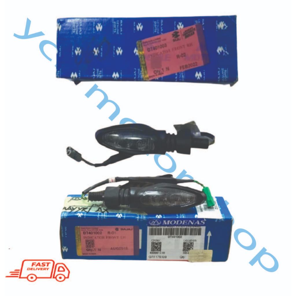 MODENAS PULSAR RS200 RS 200 INDICATOR FRONT LEFT RIGHT 100% ORIGINAL ...
