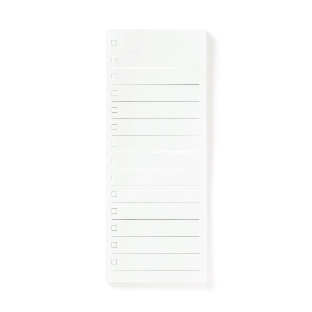 MUJI Stick-on-Edges Checklist Sticky Note | Shopee Malaysia