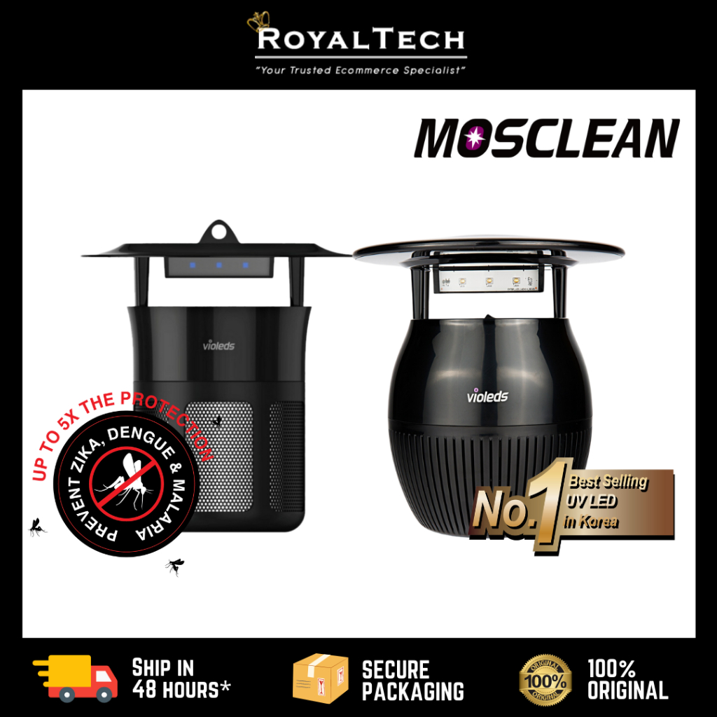 [CLEARANCE DEMO UNIT] MOSCLEAN UV LED Mosquito Trap / Mosquito Killer