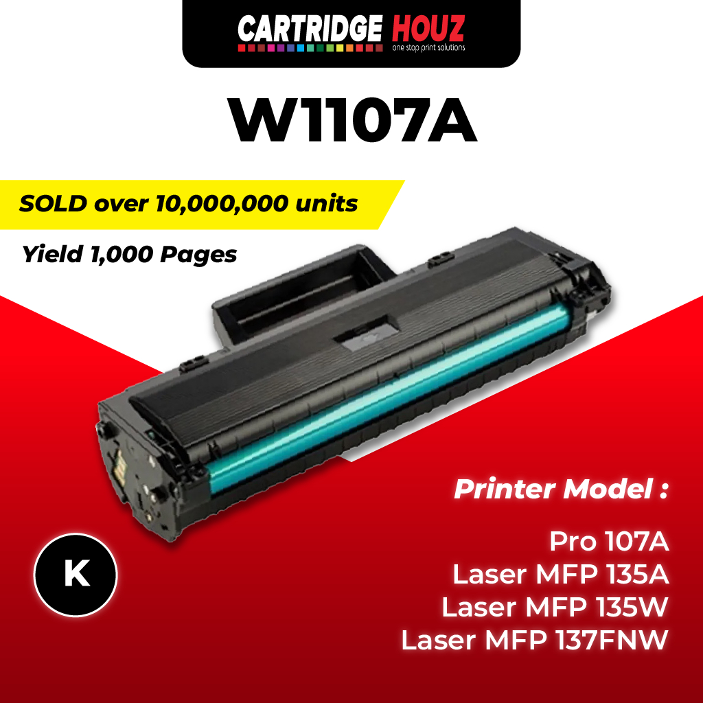 W1107A 107A 107a w1107a compatible toner for HP 107A 107W MFP 135a 135w ...