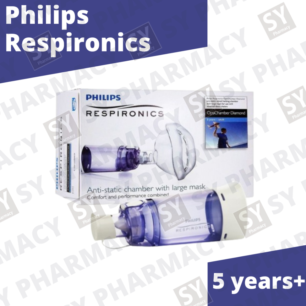 Philips Respironics Optichamber Diamond With Large Mask (5 years+ Adult ...