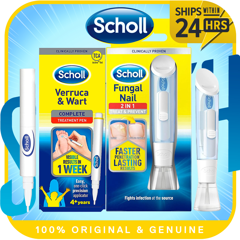 Scholl Verruca and Wart Complete Treatment Pen l Fungal Nail Treatment