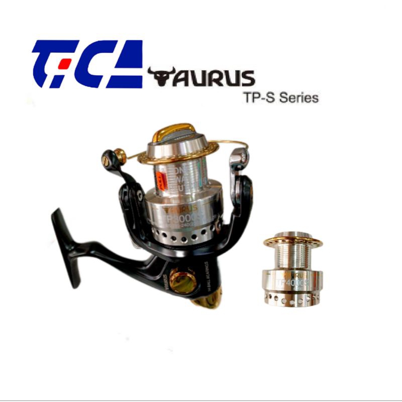 TICA Taurus TP Series Spinning Reel With One Extra Spool (TP2000S