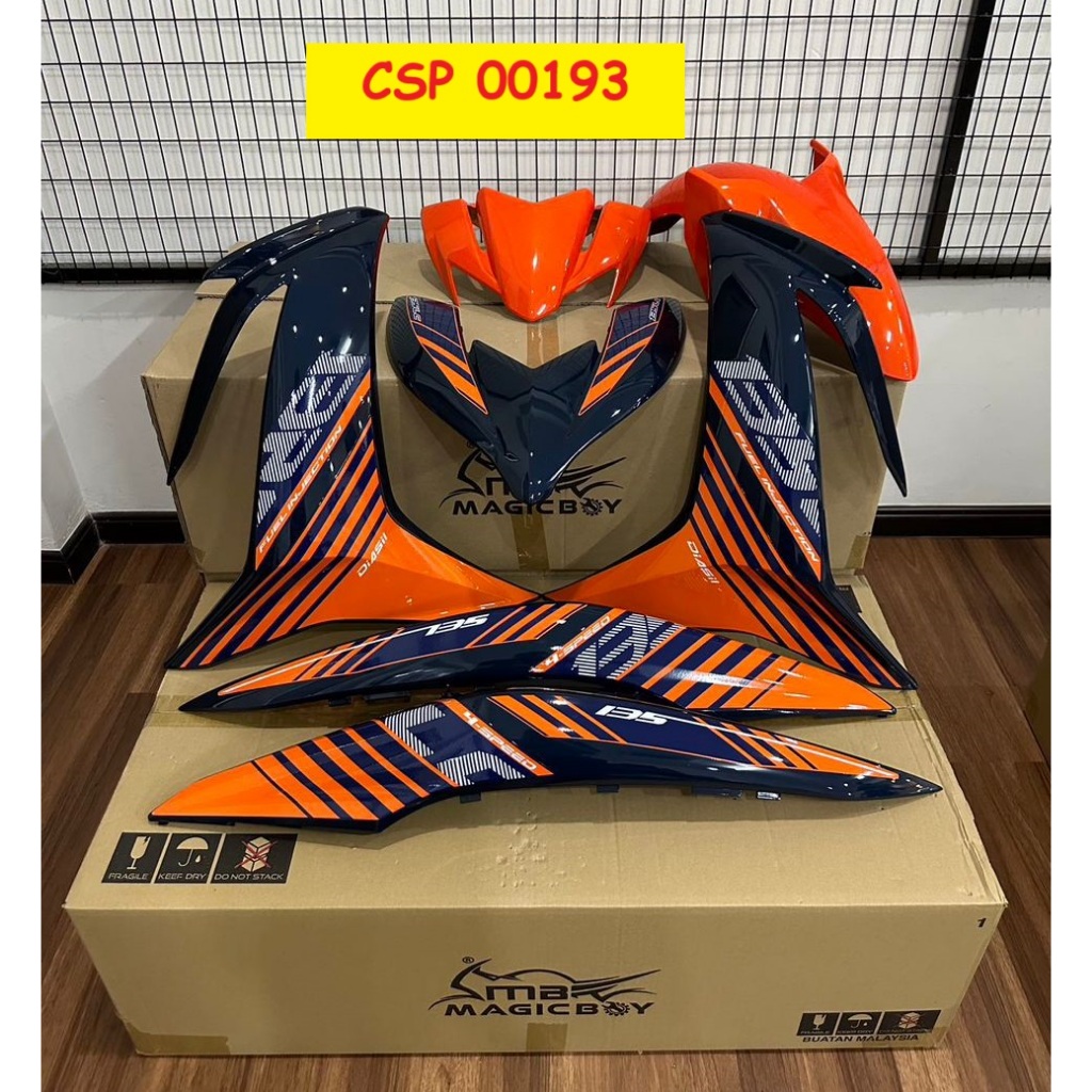 MAGIC BOY COVERSET LC135 FI V8 BODY COVER KIT SET LCV8 135LC V8 ...