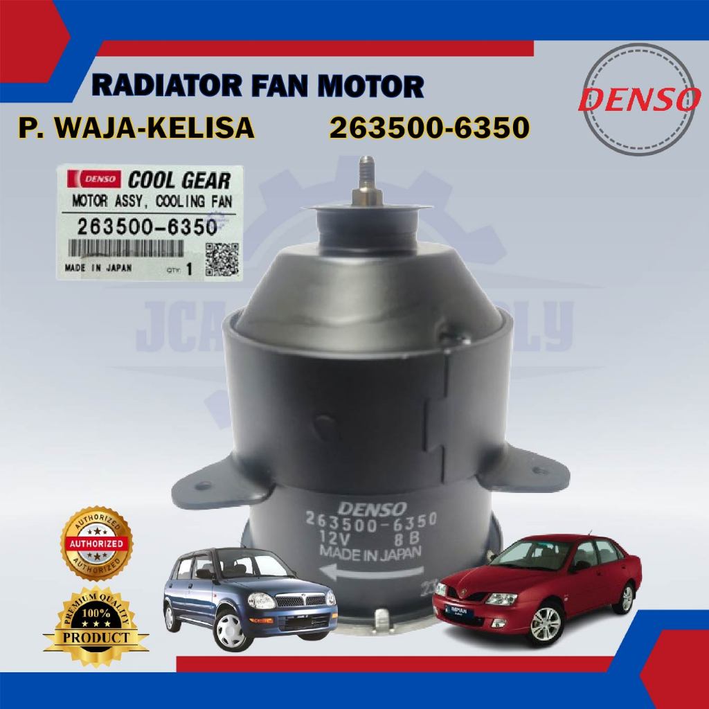 Radiator Fan MotorProton WajaKenariKelisaDenso2635006350 Shopee